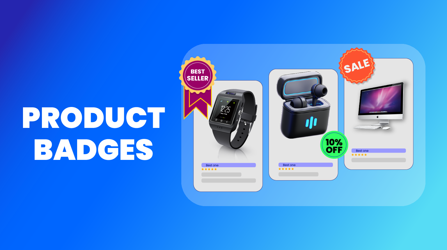 WooCommerce product badges