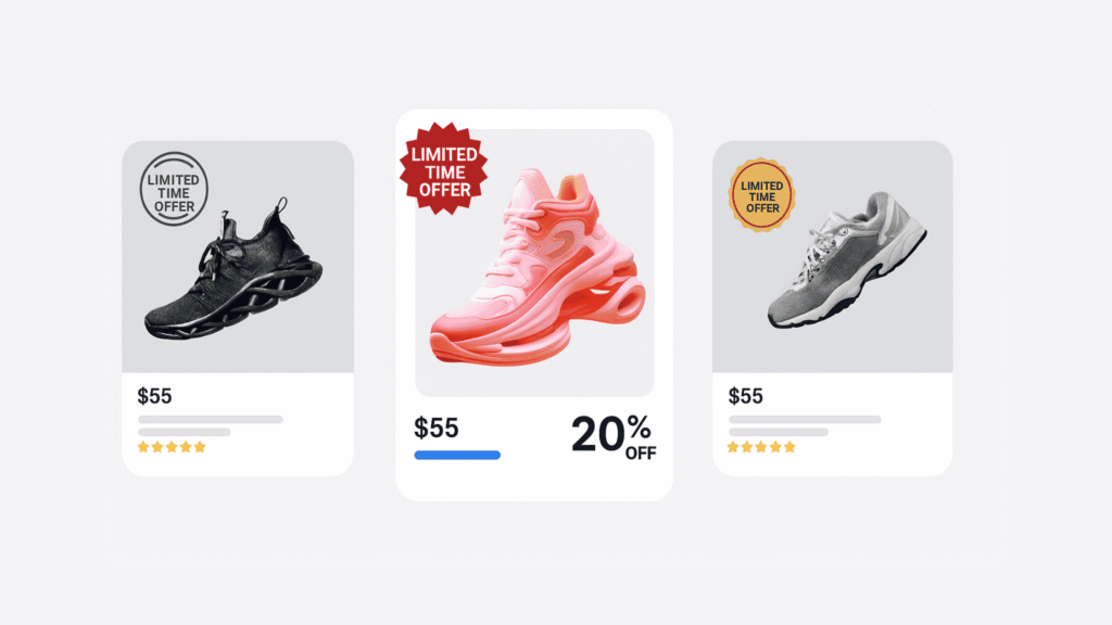 Limited time offer badge - Urgency & Scarcity Badges