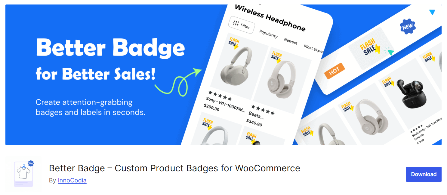 Better Badge - Best WooCommerce Plugins to Increase Sales