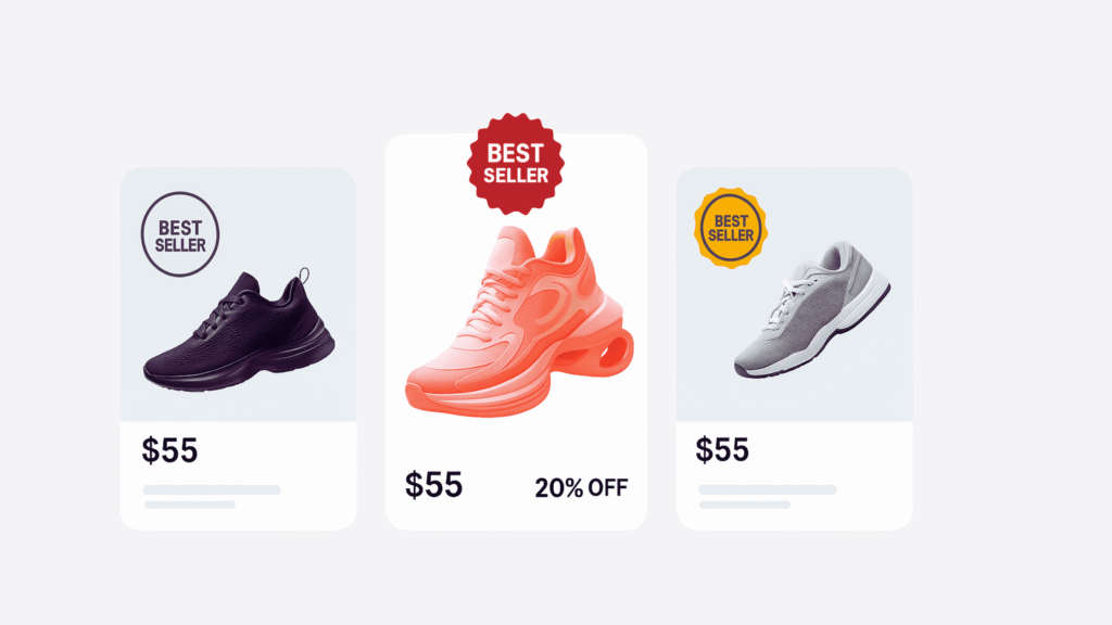 Best Seller: Trust & Value Badges