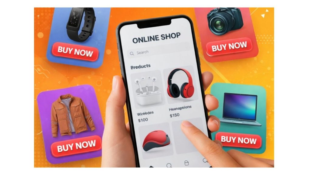 online shop mobile demo