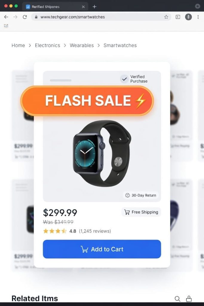 The “Flash Sale” Badge