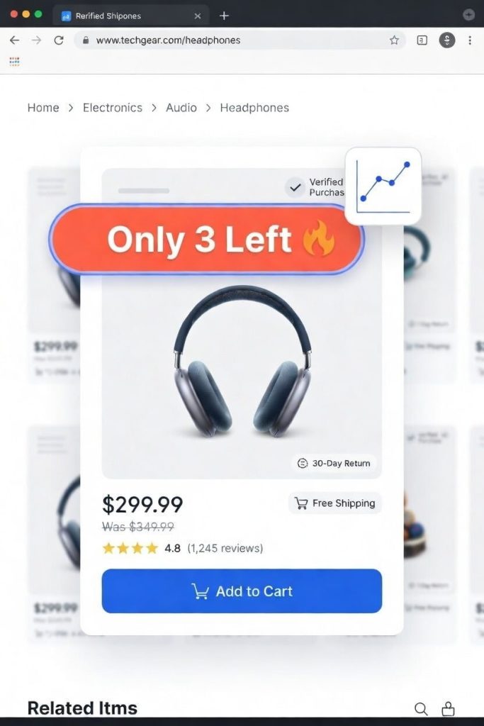 The “Only X Left” Badge