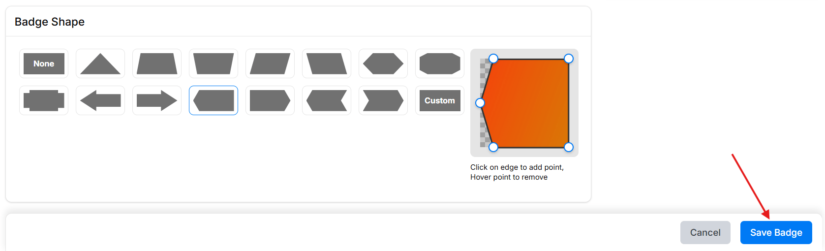Saving a completed low stock badge in Better Badge for WooCommerce