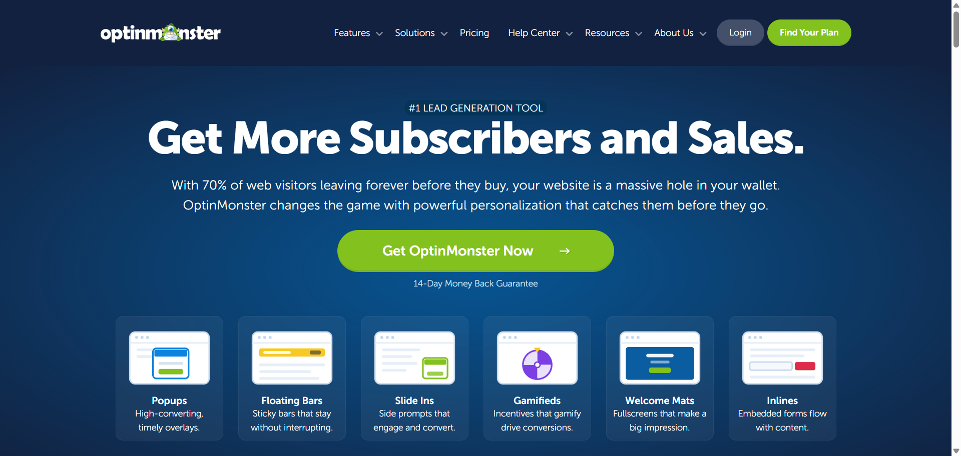 OptinMonster: best lead generation plugin for WooCommerce