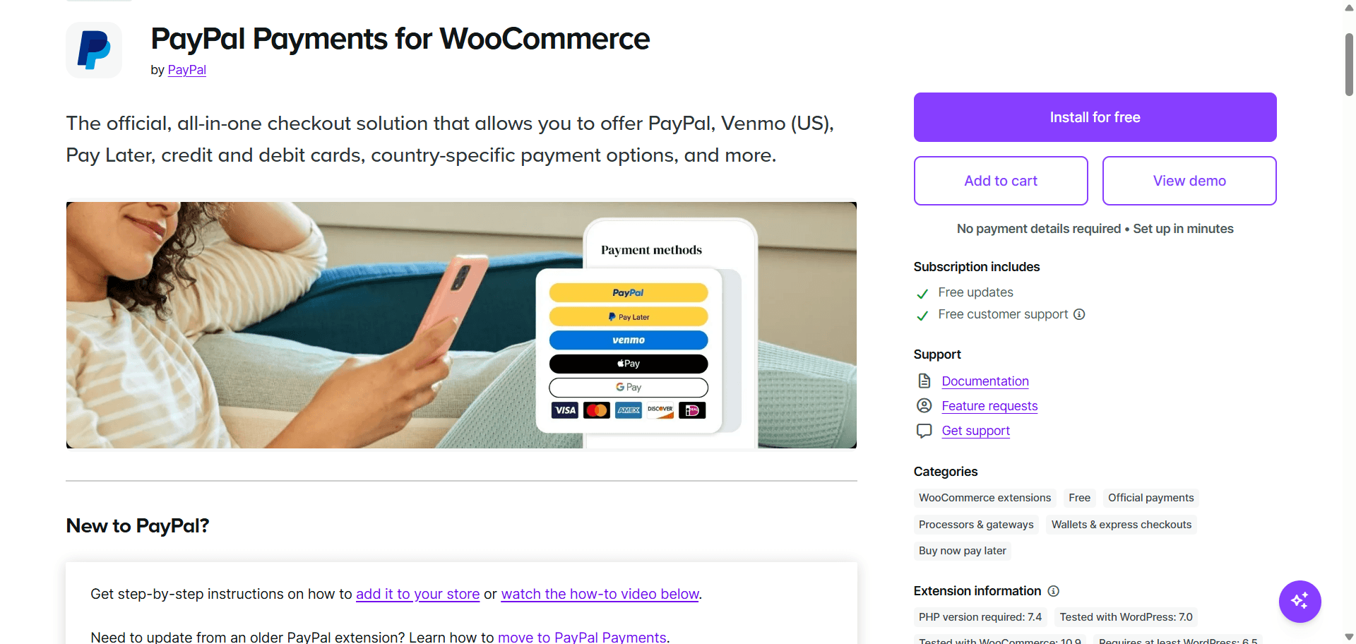 PayPal Payments: best payment plugin for WooCommerce