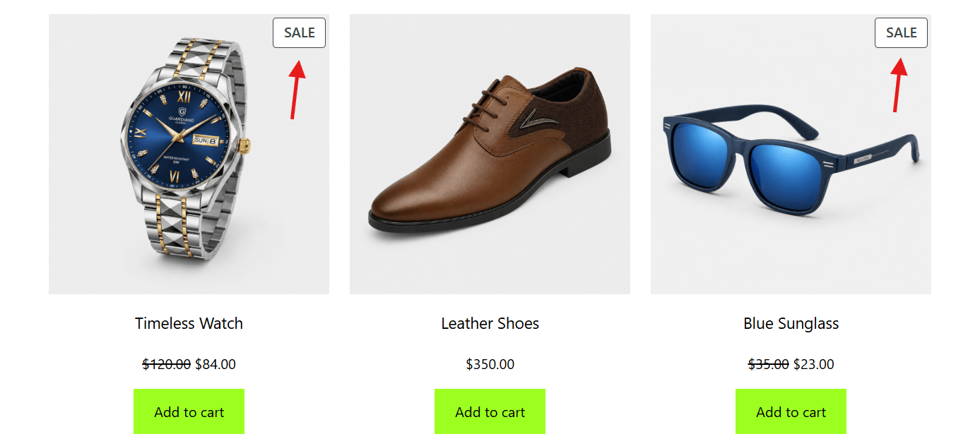 WooCommerce Default Sale Badge